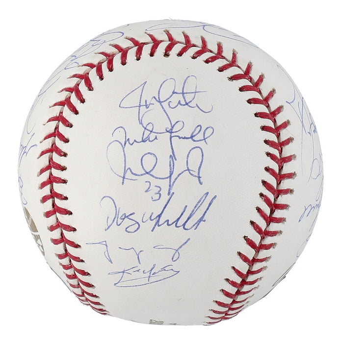 2007 Boston Red Sox World Series Champs Team Signed W.S. Baseball PSA DNA COA