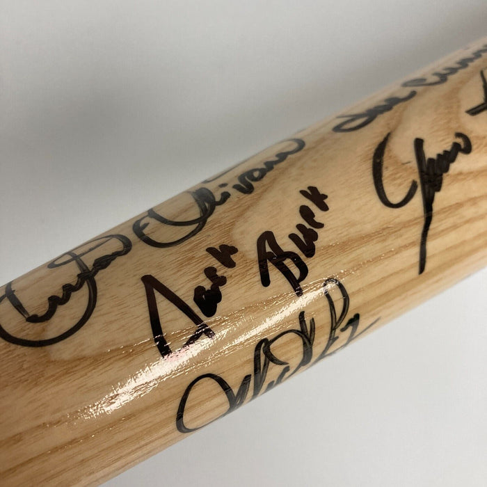St. Louis Cardinals HOF Legends Multi Signed Bat 33 Sigs Stan Musial JSA COA