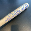 Beautiful 1969 Chicago Cubs Team Signed Baseball Bat 19 Sigs Ernie Banks JSA COA