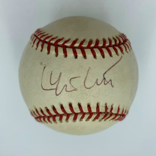 LYLE LOVETT Signed Autographed Official National League Baseball PSA DNA COA