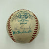 1971 Boston Red Sox Team Signed AL Baseball Carl Yastrzemski JSA COA