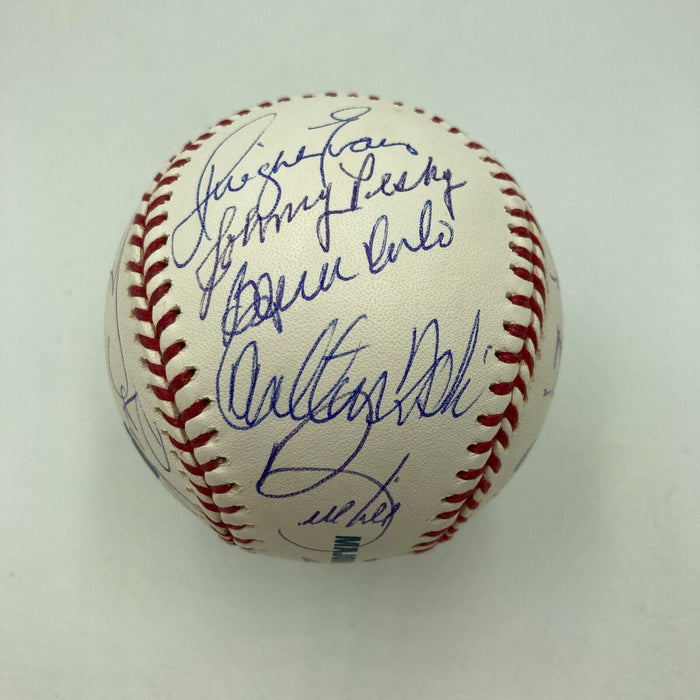 1975 Boston Red Sox AL Champs Team Signed Major League Baseball Carl Yastrzemski