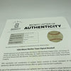 Satchel Paige Sweet Spot 1956 Miami Marlins Team Signed Baseball Beckett COA