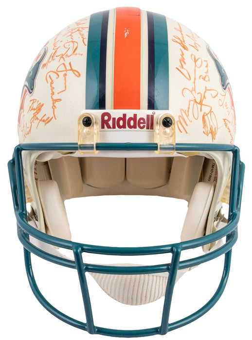 1972 Miami Dolphins Super Bowl Champs Team Signed Full Size Helmet PSA & Beckett