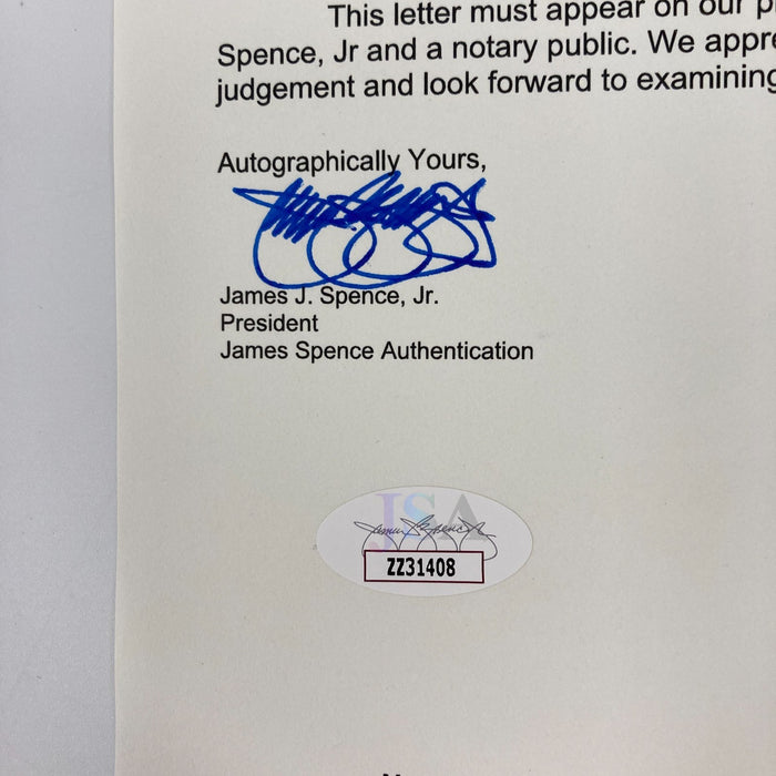 Hilton Smith Signed 7x10 Photo Hall Of Fame Negro League JSA COA