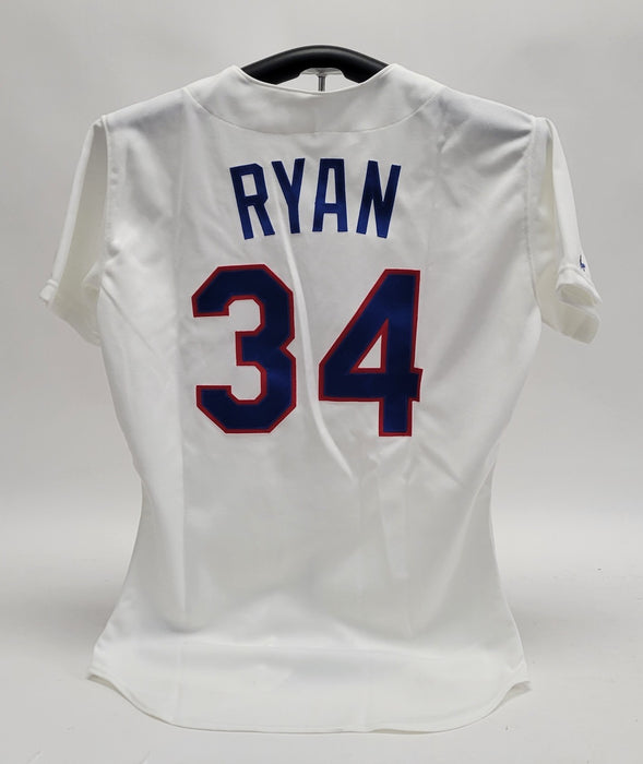 Nolan Ryan Signed 1989 Authentic Game Model Texas Rangers Jersey With JSA COA