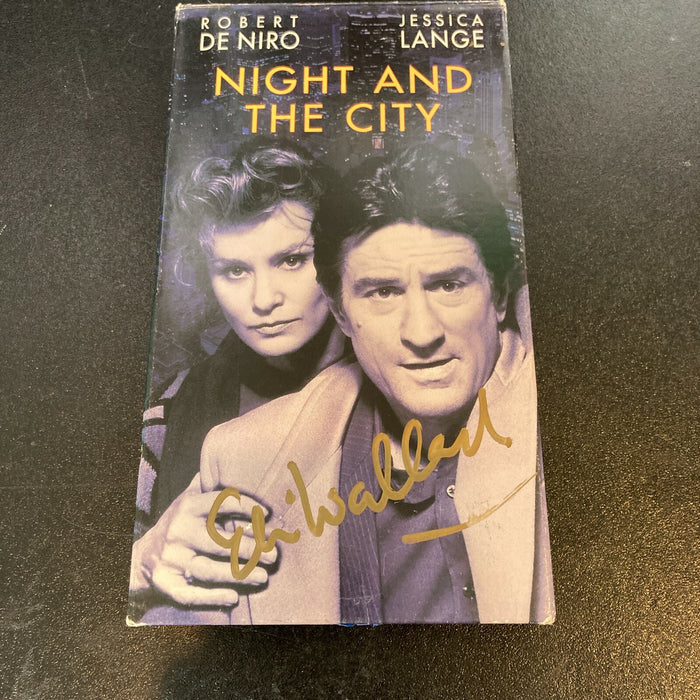 Alan King & Eli Wallach Signed Night & The City VHS Movie JSA COA
