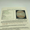 Mickey Mantle 1970's Hall Of Fame Induction Multi Signed Baseball JSA COA