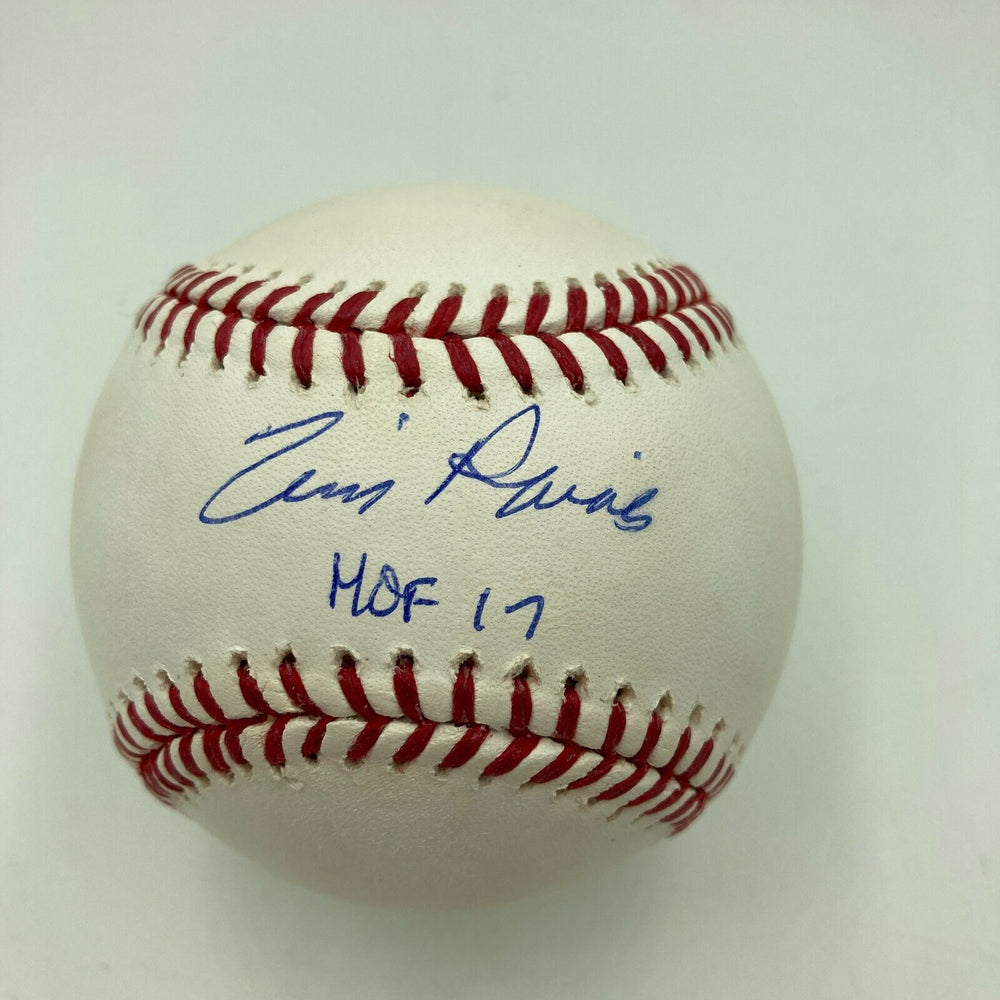 Tim Raines Hall Of Fame 2017 Signed Autographed Baseball With JSA COA