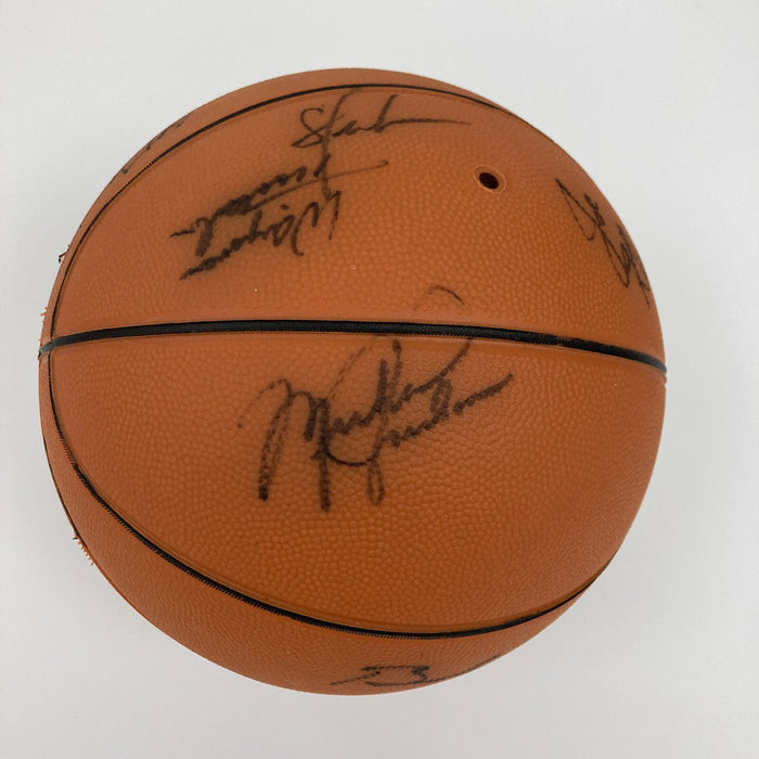 Michael Jordan 1984 Team USA Olympics Team Signed Basketball JSA COA