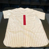 The Finest Richie Ashburn Signed Philadelphia Phillies STAT Jersey PSA DNA COA