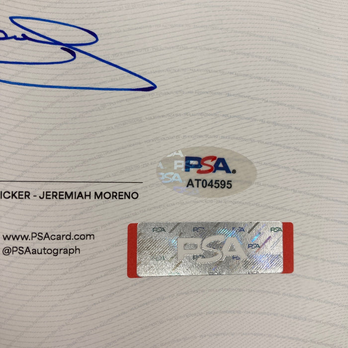 Michael Jordan Signed Spalding Official NBA Game Basketball UDA & PSA DNA COA