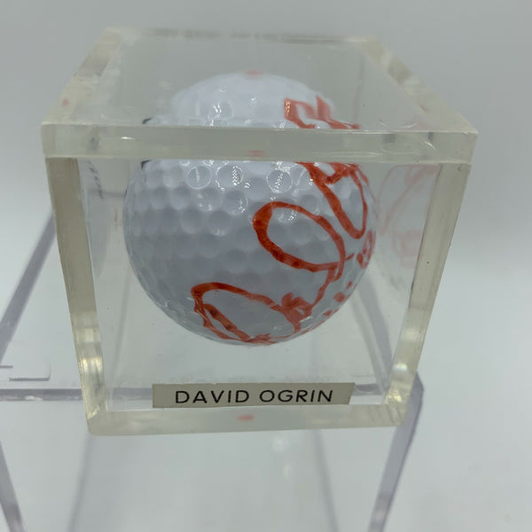 David Ogrin Signed Autographed Golf Ball PGA With JSA COA