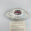 Joe Namath & Wayne Gretzky Super Bowl XXXIV Multi Signed Football JSA COA