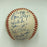 1998 New York Yankees World Series Champs Team Signed Baseball Derek Jeter JSA