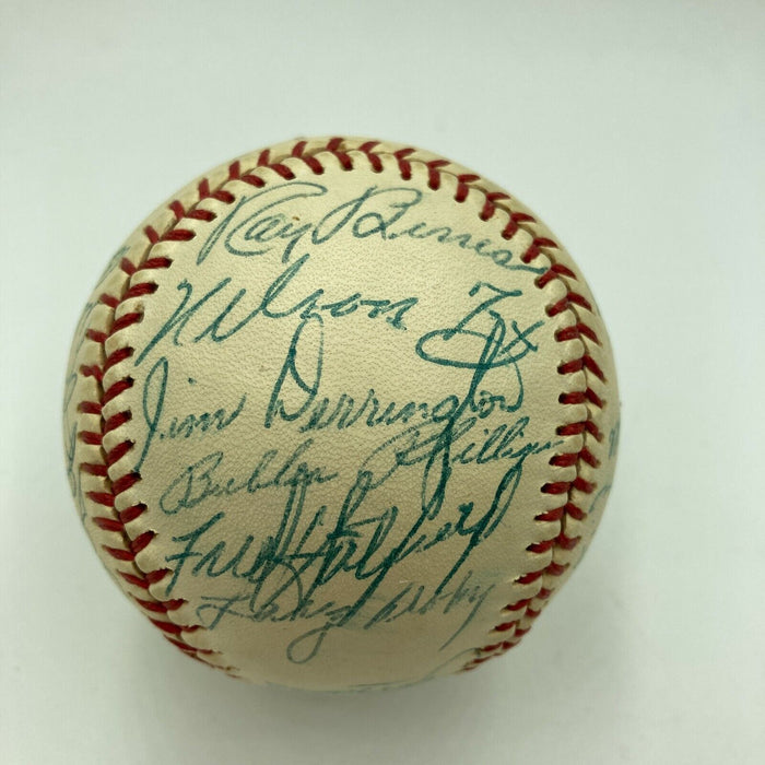 1955 Chicago White Sox Team Signed Autographed Baseball With Nellie Fox