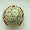 1955 Chicago White Sox Team Signed Autographed Baseball With Nellie Fox