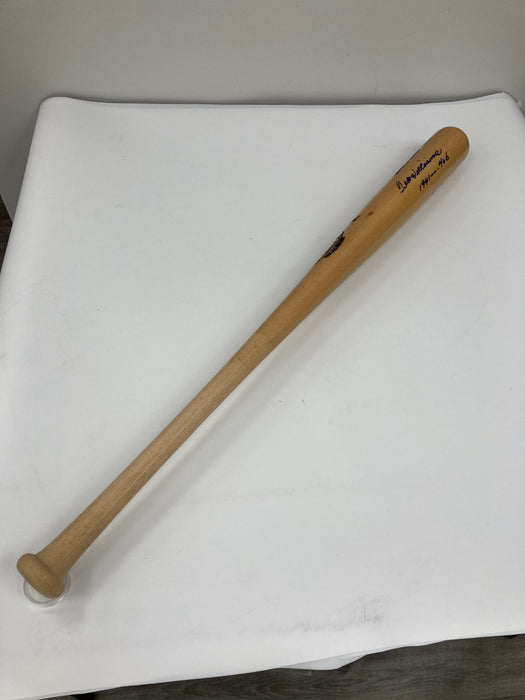 Beautiful Ted Williams "1941-.406" Signed Game Model Baseball Bat JSA 9 MINT
