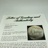 Honus Wagner Single Signed 1940 Mini Baseball PSA DNA & Beckett COA