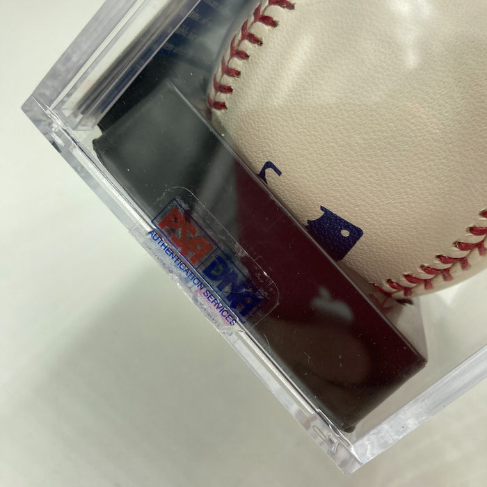 George Brett HOF 99 Signed Official Major League Baseball PSA DNA Graded 9 MINT