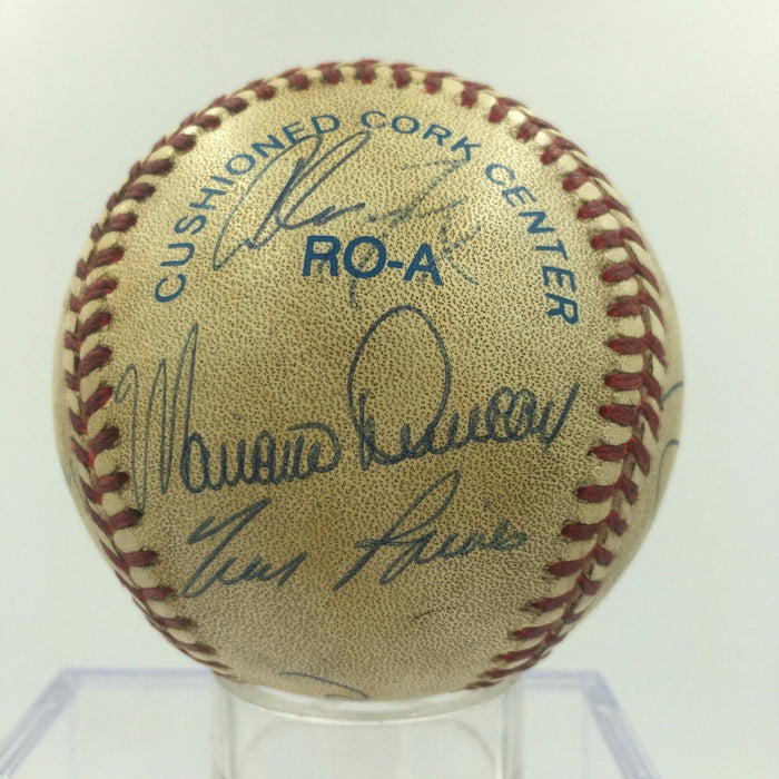 1996 NY Yankees W.S. Champs Team Signed Game Used Baseball Derek Jeter JSA COA