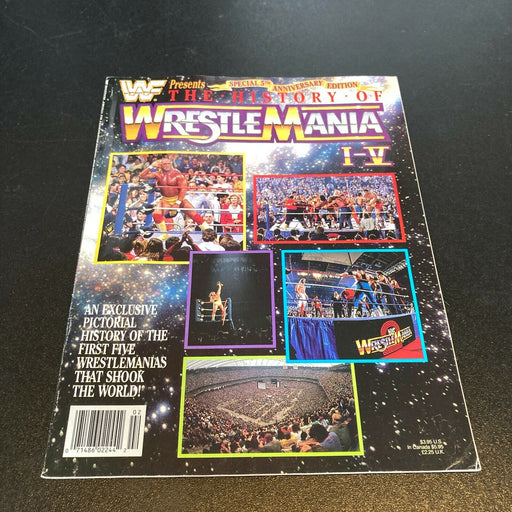 The History Of Wrestlemania IV Vintage Wrestling Magazine