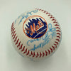 Vintage 1986 New York Mets World Series Champs Team Signed Baseball JSA COA
