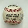 No Hitter Pitchers Multi Signed Baseball 12 Signatures with Nolan Ryan JSA COA