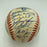 1997 Cleveland Indians AL Champs Team Signed World Series Baseball PSA DNA COA