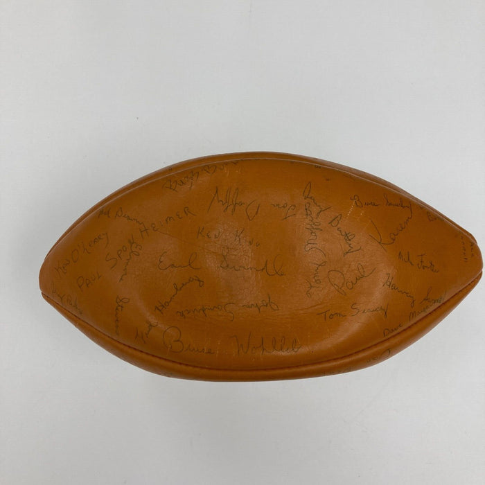 1971-72 University Of Kentucky Wildcats Team Signed Football