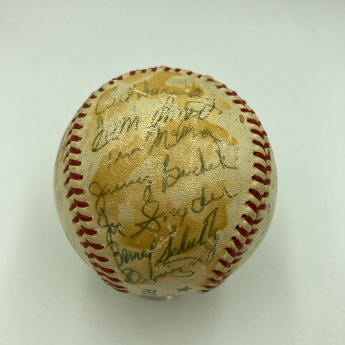 1965 St. Louis Cardinals Team Signed Official Florida Spring Training Baseball