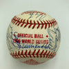 1996 Yankees Team Signed World Series Baseball Derek Jeter Mariano Rivera JSA