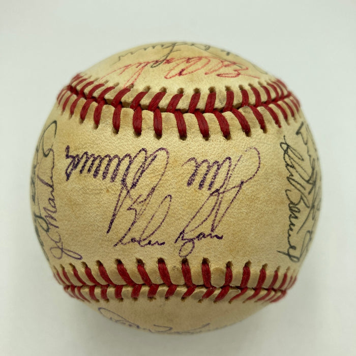 1969 New York Mets WS Champs Team Signed Baseball Tom Seaver Nolan Ryan JSA COA