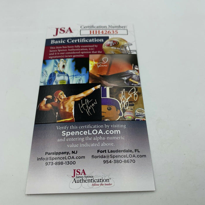 Jeremy Roenick Signed Autographed Golf Ball PGA With JSA COA
