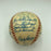 1958 New York Yankees World Series Champs Team Signed Baseball PSA DNA COA