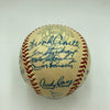 1958 New York Yankees World Series Champs Team Signed Baseball PSA DNA COA