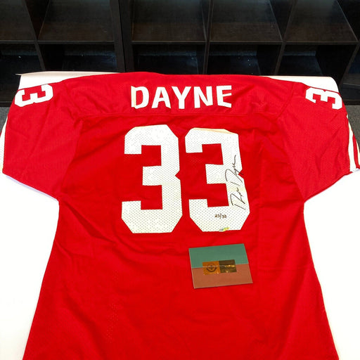 Ron Dayne Signed Wisconsin Badgers Jersey UDA Upper Deck COA Heisman