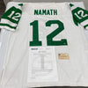 1969 New York Jets Super Bowl Champs Team Signed Jersey Joe Namath Steiner COA