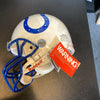 Peyton Manning Signed Full Size Authentic Indianapolis Colts Helmet Beckett COA