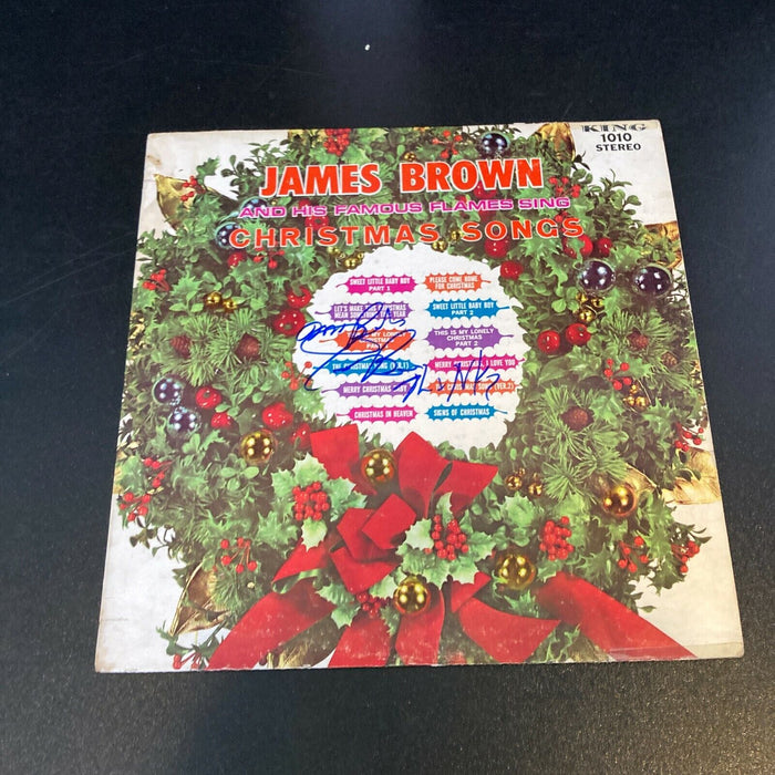 James Brown Signed Autographed LP Album With JSA COA
