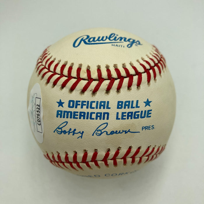 Ken Griffey Jr. "11-8-1989" Rookie Signed American League Baseball JSA COA RARE