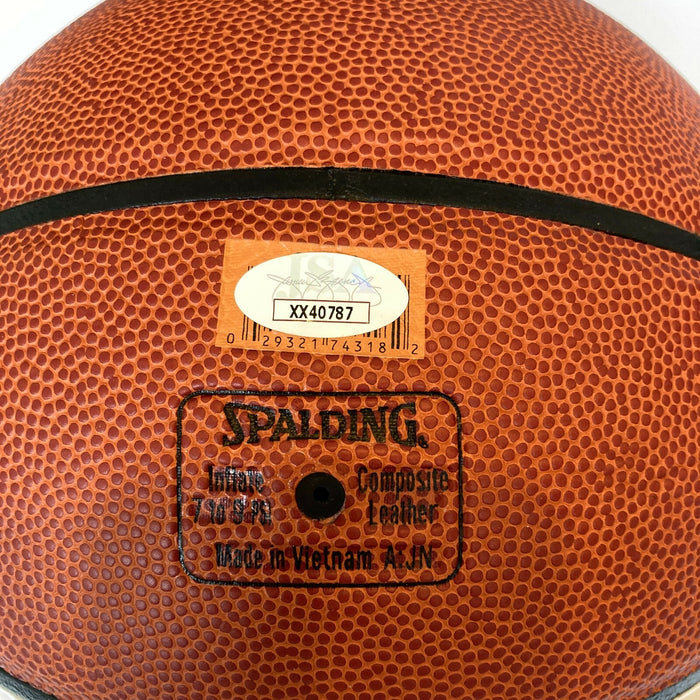 NBA Hall Of Fame Class Of 2014 Signed Basketball 15 Sigs JSA COA
