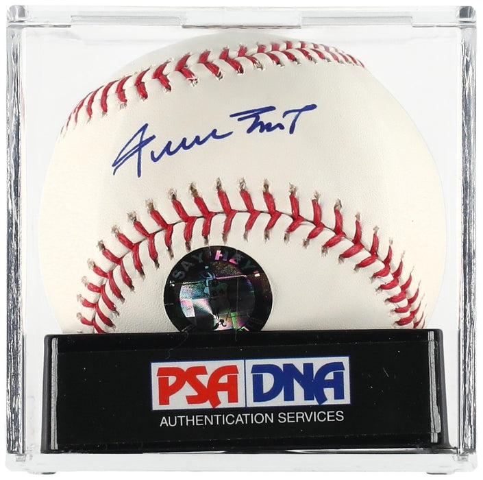Beautiful Willie Mays PSA DNA Graded Gem Mint 10 Signed Major League Baseball