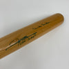 Mickey Mantle Joe Dimaggio Willie Mays Signed Autographed Baseball Bat Beckett