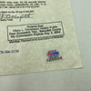 1997 Cleveland Indians AL Champs Team Signed World Series Baseball PSA DNA COA