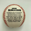 Beautiful Joe Dimaggio Signed American League Baseball PSA Graded MINT 9