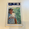 Rare 1994 Fleer Tim Salmon "ROY 1993" Signed Promo Card With Fleer Stamp PSA DNA