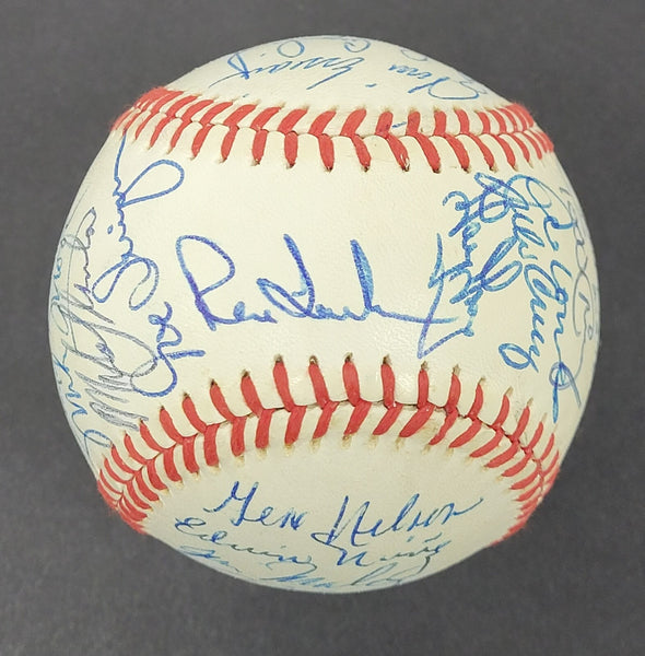 1982 Seattle Mariners Team Signed Official American League Baseball Beckett COA