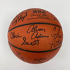 1984-85 Phoenix Suns Team Signed Game Used Spalding Official Basketball Beckett