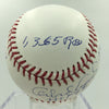 Orlando Cepeda Signed Heavily Inscribed Stat Baseball MLB AUTHENTICATED